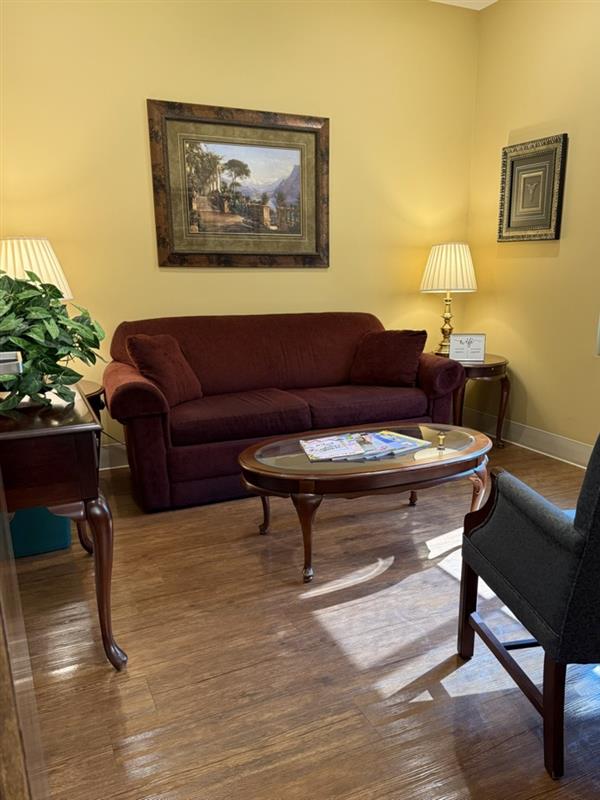 comfort room at Lexington Facial & Oral Surgery